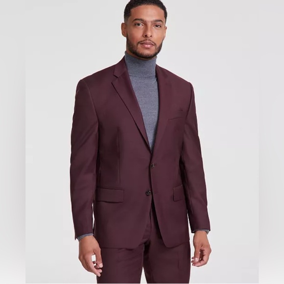 Michael Kors - Men’s Classic Fit Wool Bend Suit SET....